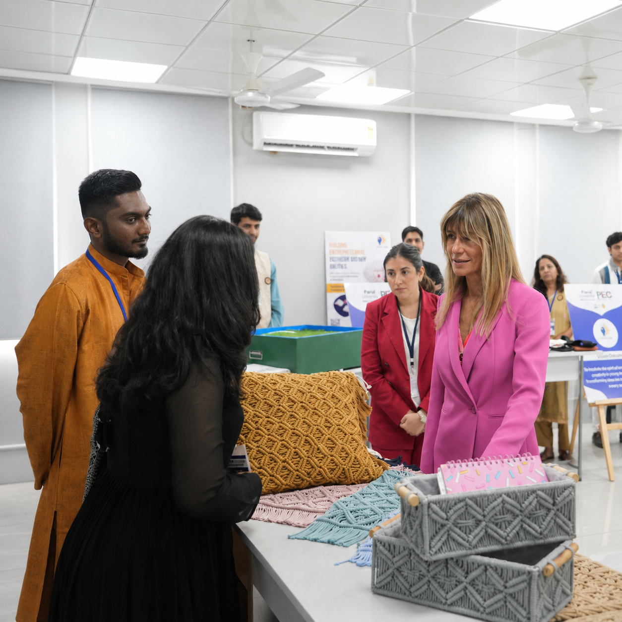 Dori Handcrafts Showcased to the First Lady of Spain, H.E. Begoña Gómez
