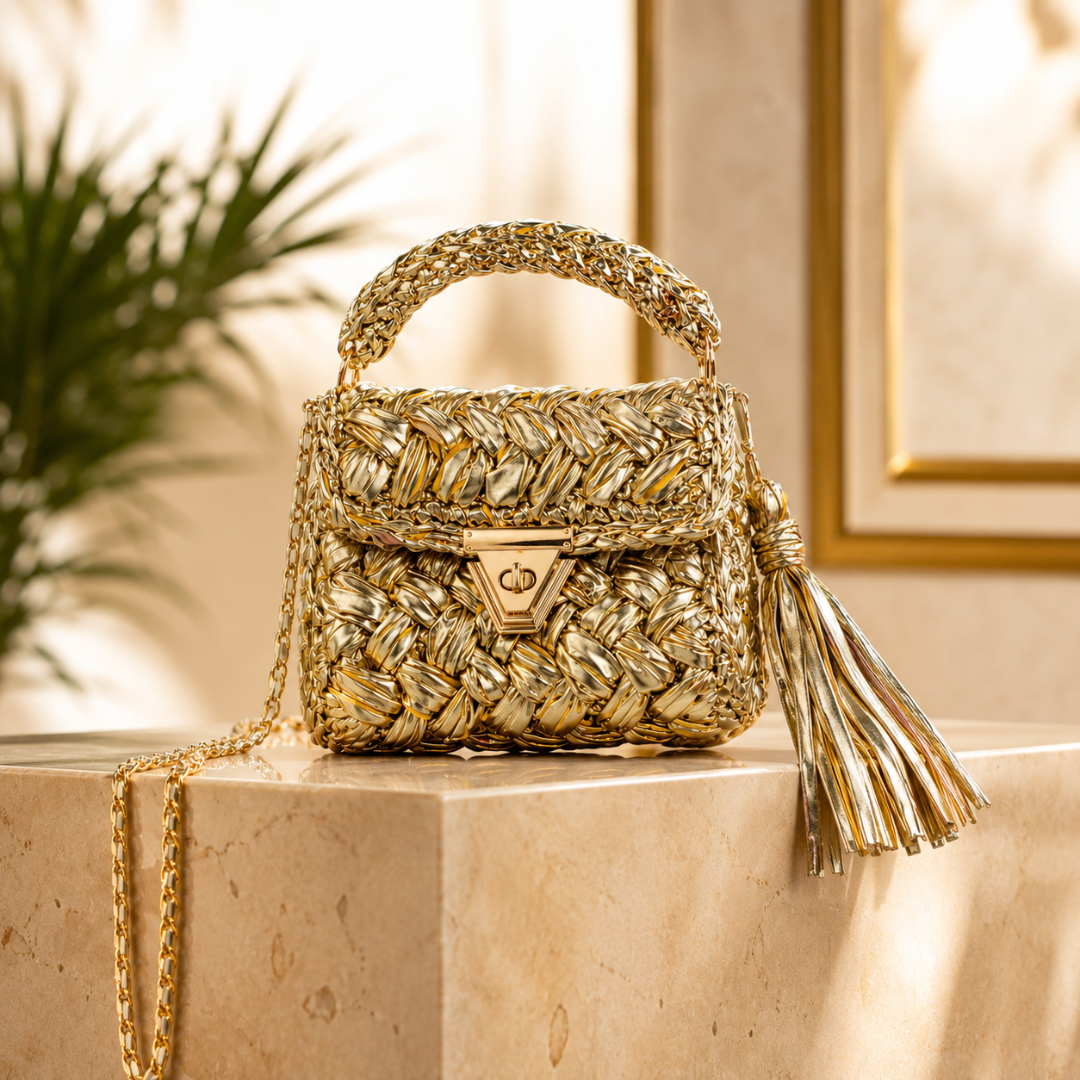 The Gold Knot Handbag