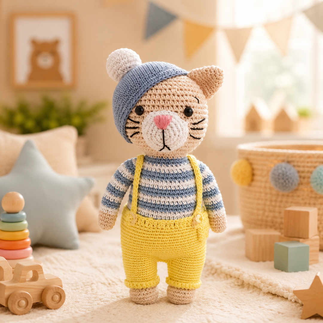Milo the Crochet Cat