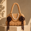 The Mocha Blossom Handbag