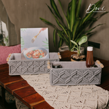 Macrame Storage Boxes set of 2
