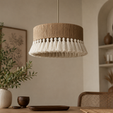 Aaranya Jute Tassel Chandelier