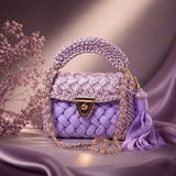 Lilac Bloom Handbag