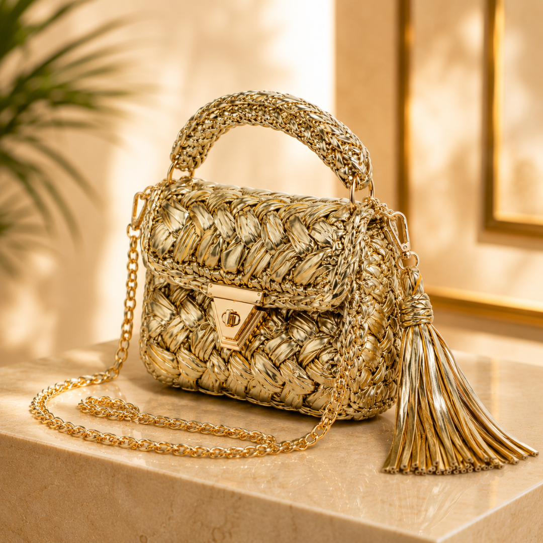 The Gold Knot Handbag