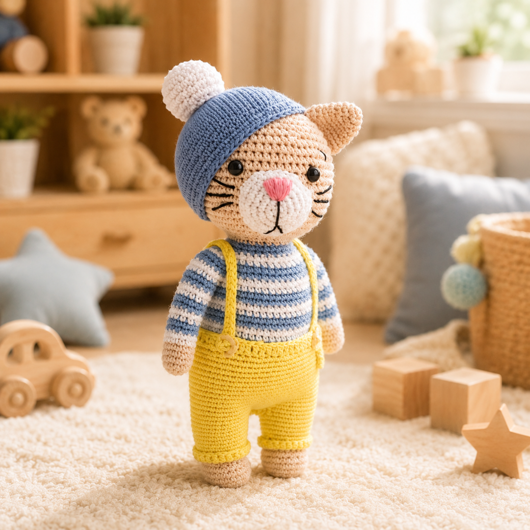 Milo the Crochet Cat