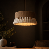 Aaranya Jute Tassel Chandelier