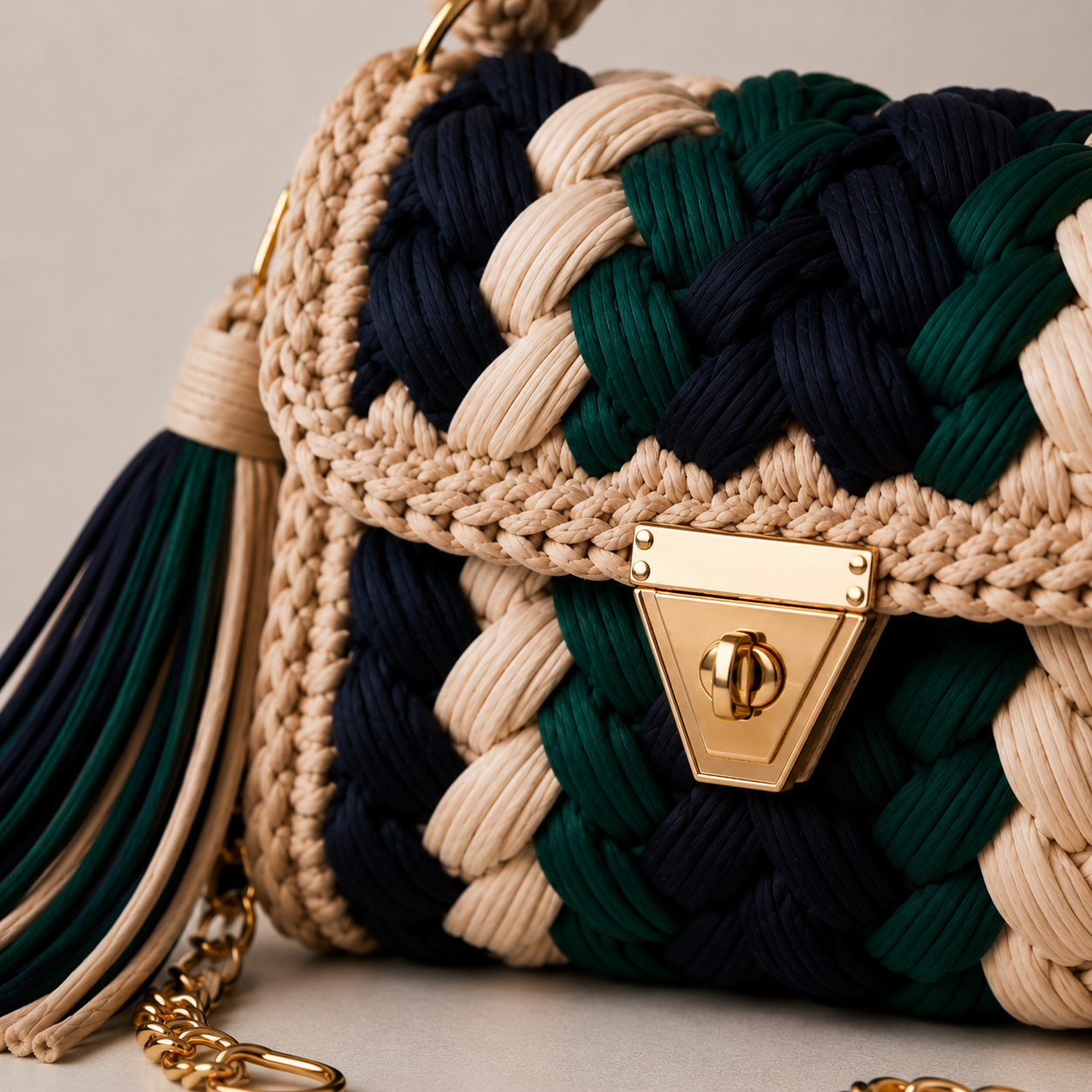 Midnight Emerald Handbag