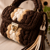 Espresso Twist Handbag