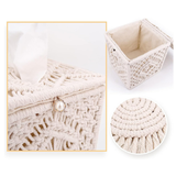 Macrame Tissue Box