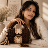 Espresso Twist Handbag