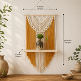 Golden Drape Shelf
