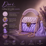 Lilac Bloom Handbag