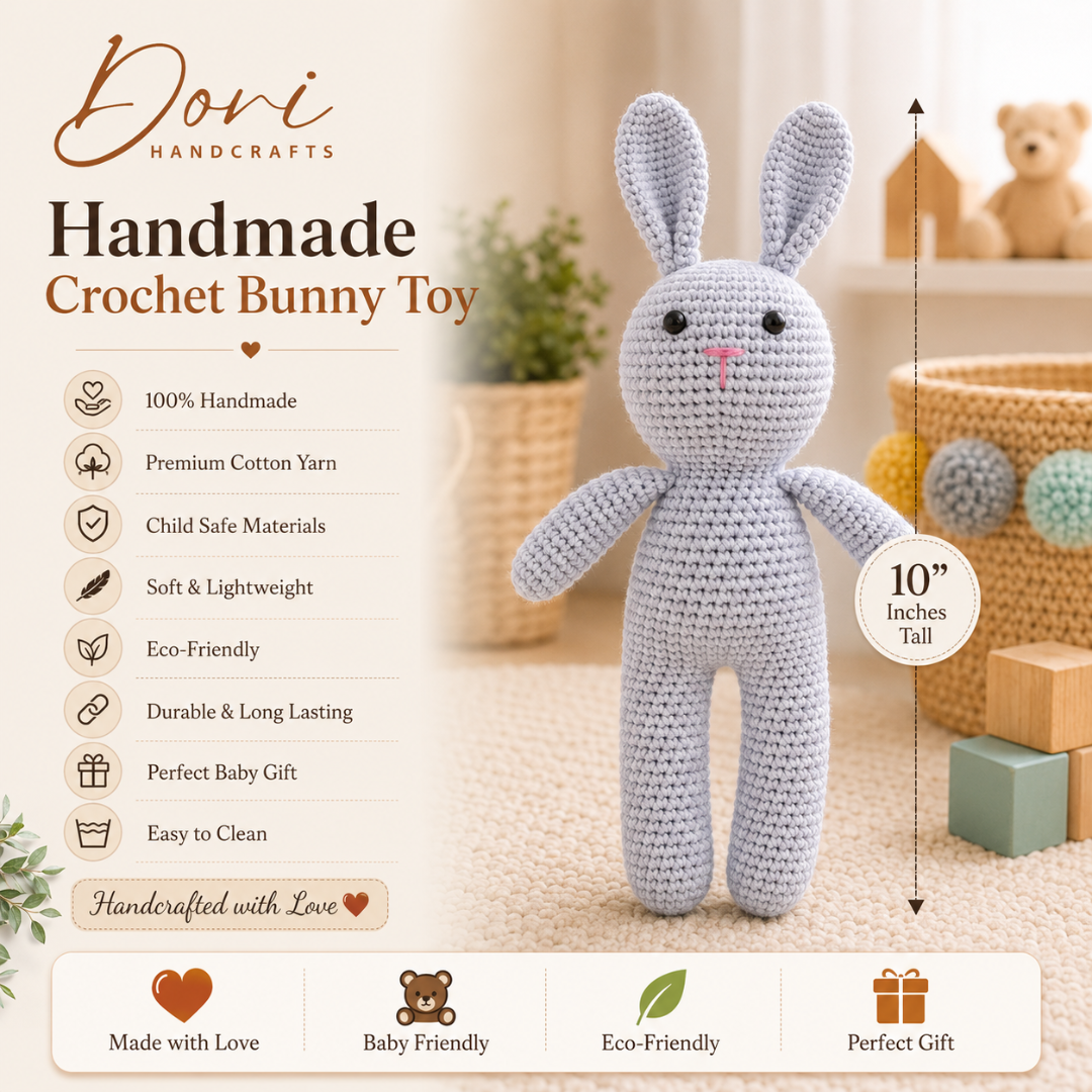 Luna the Crochet Bunny