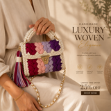Orchid Charm Handbag