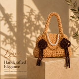 The Mocha Blossom Handbag
