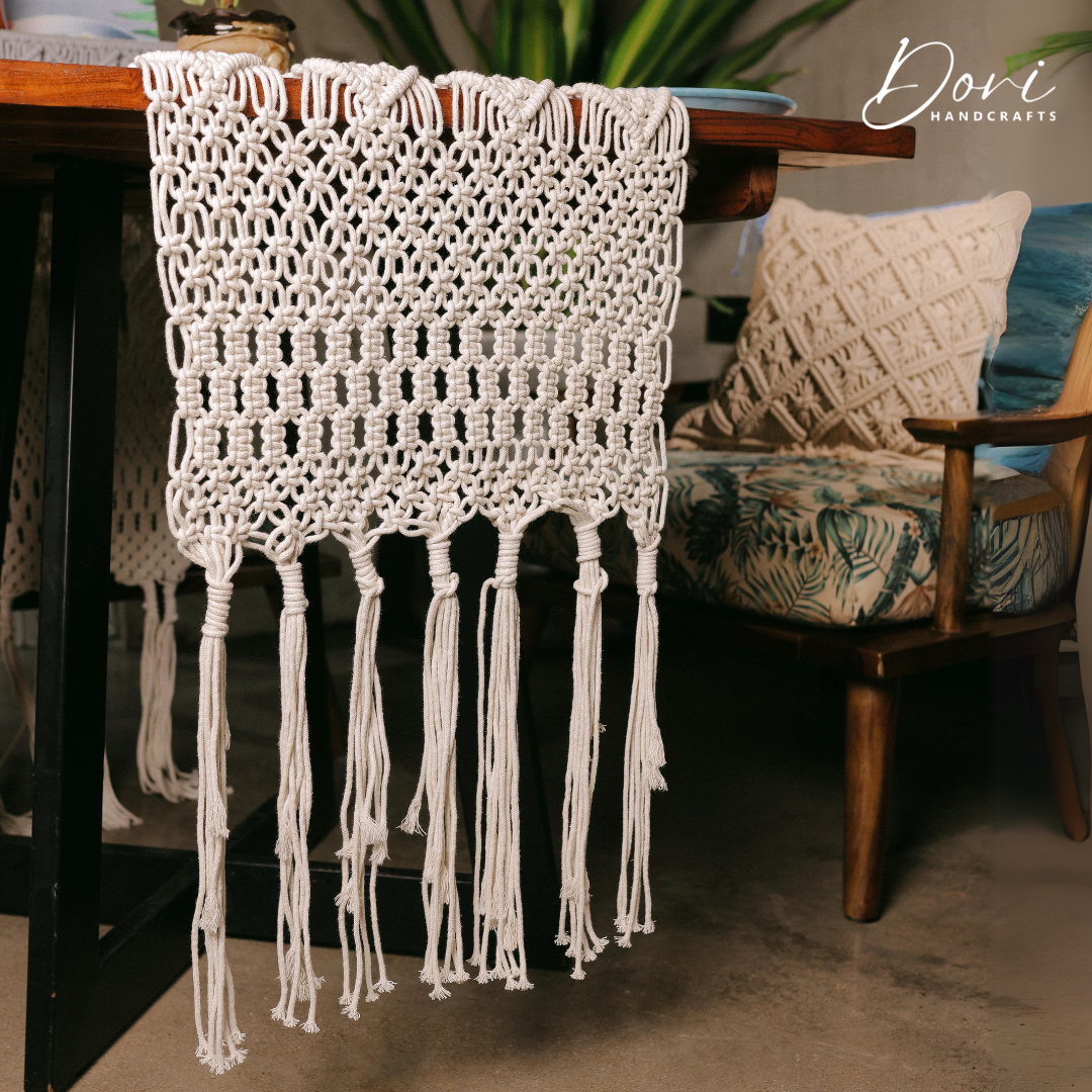 Aurora Macrame Table Runner