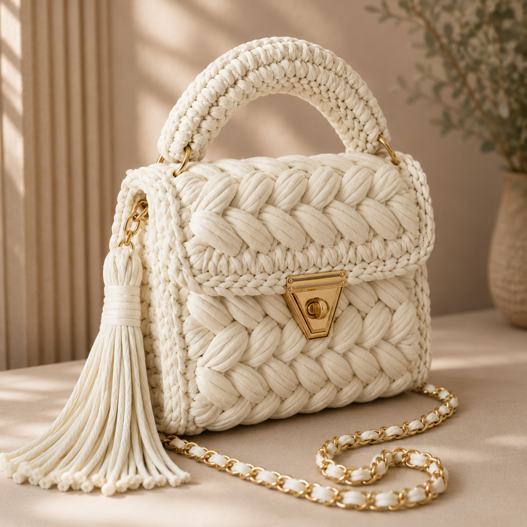 Pearl Knot Luxe Bag