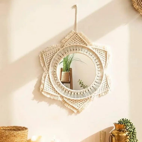 Macrame Mirror