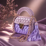Lilac Bloom Handbag