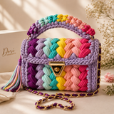 Chunky Rainbow Clutch