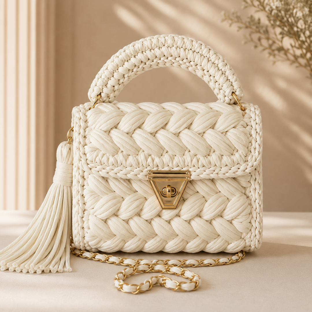 Pearl Knot Luxe Bag