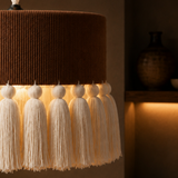 Brown Macrame Pendant Chandelier