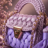 Lilac Bloom Handbag