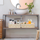 Luxurious Set of 2 Macrame Storage Boxes