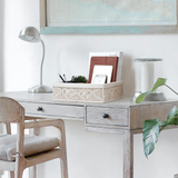 Set of 3 Boho Decor Baskets with Removable Linen