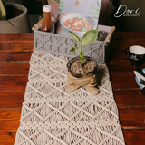 Weave Macrame Table Runner