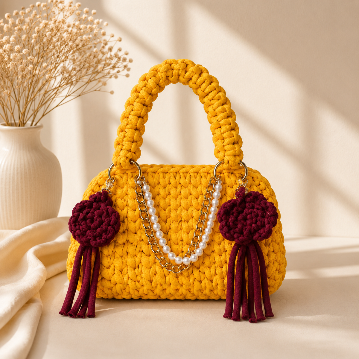 Serene Crochet Handbag