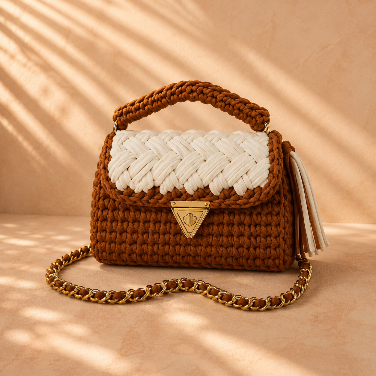The Tuxedo Braided Purse