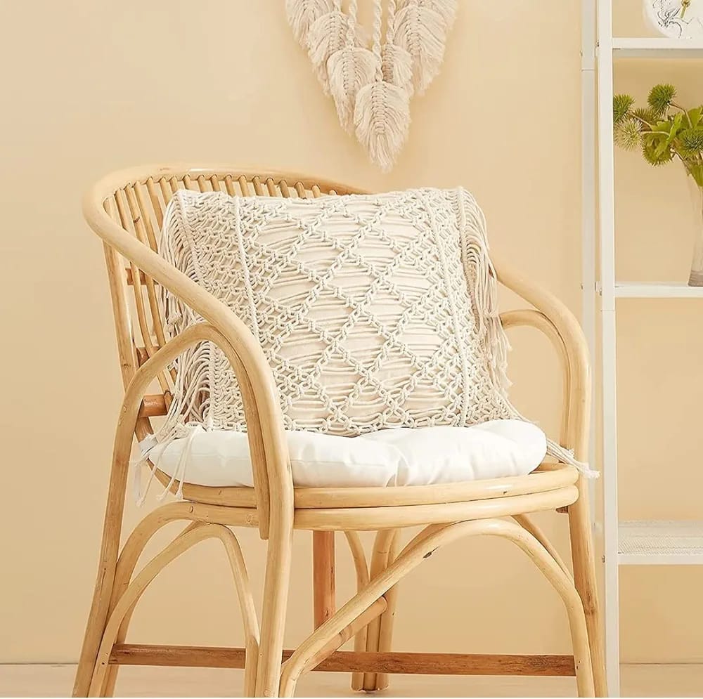 Macrame Cushion Cover
