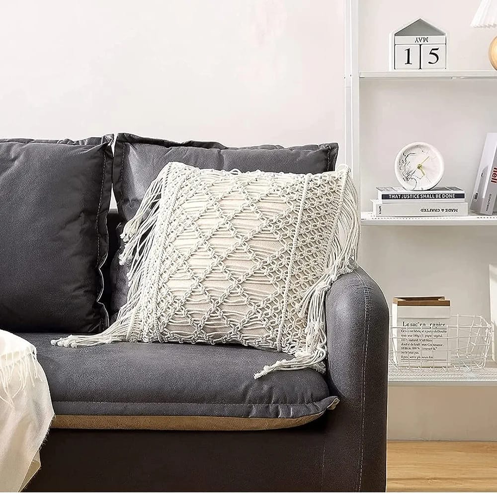 Macrame Cushion Cover